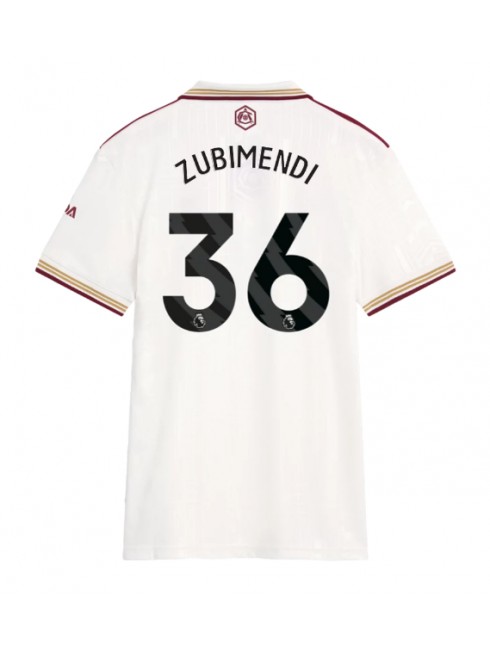 Arsenal Martin Zubimendi #36 Zenski Rezervni Dres 2025-26 Kratak Rukavima Arsenal Martin Zubimendi #36 Zenski Rezervni Dres 2025-26 Kratak Rukavima